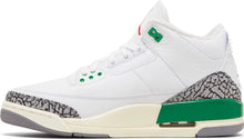 Load image into Gallery viewer, Women&#39;s Air Jordan 3 Retro &#39;Lucky Green&#39;
