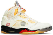 Load image into Gallery viewer, Off-White x Air Jordan 5 SP &#39;Sail&#39;

