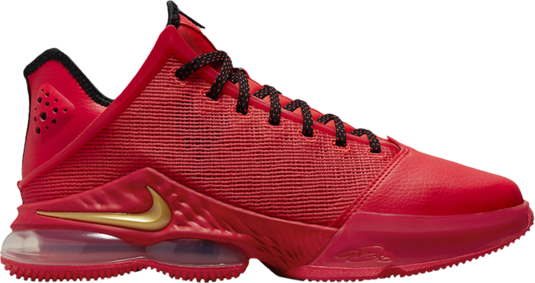 Nike LeBron 19 Low 'Light Crimson'