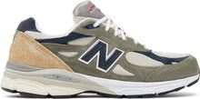 Load image into Gallery viewer, New Balance 990v3 MiUSA Grey Blue Olive
