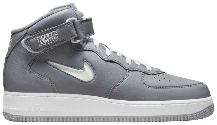 Nike Air Force 1 Mid Jewel QS 'NYC - Cool Grey'