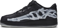 Load image into Gallery viewer, Nike Air Force 1 &#39;07 QS &#39;Black Skeleton&#39;
