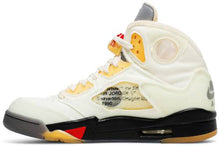 Load image into Gallery viewer, Off-White x Air Jordan 5 SP &#39;Sail&#39;
