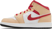 Load image into Gallery viewer, Air Jordan 1 Mid GS &#39;White Onyx Light Curry&#39;

