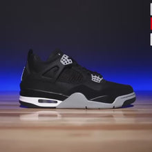 Load and play video in Gallery viewer, Air Jordan 4 Retro SE &#39;Black Canvas&#39;
